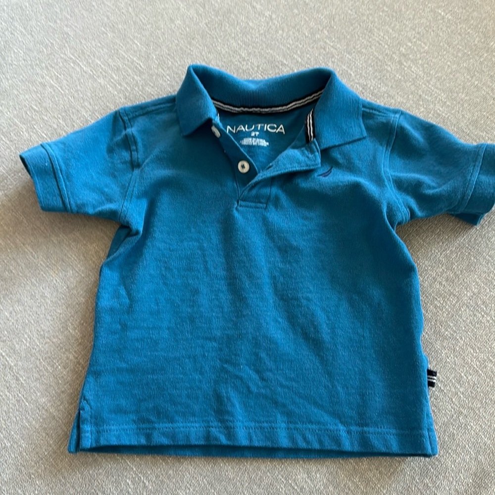 Nautica 2t shirt
Polo style
